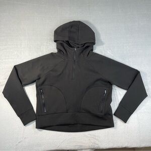 DSG NWT Sport Fleece 1/4 Zip Pullover Women’s S Black Warm Athletic Top